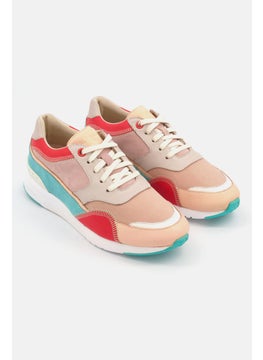 اشتري Women Wide Grandprc Dwntwn Lace Up Casual Shoes, Peach Combo في السعودية