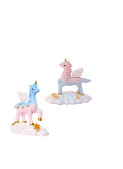 اشتري Unicorn Cake Decoration Cake Toppers Unicorn Ornament Unicorn Figurine Unicorn Toys Crafts And Art Supplies Cake Toppers Birthday Party Unicorn Gifts For Boys Girls Kids Birthday Party Baby Shower في الامارات