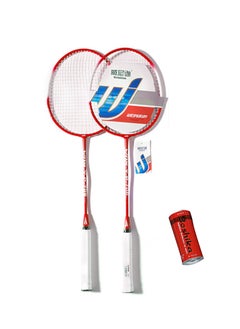 Buy Badminton Racket Durable Adult Set Training Dribbling in UAE