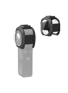 اشتري PULUZ Lens Guards Protective Cover with Cold Shoe Mount Compatible Insta360 ONE RS 1-Inch 360 Edition Action Camera في السعودية