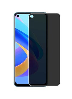 Buy Tempered Glass Screen Protector Anti-Spy Privacy  Designed For Oppo A92 Full Screen Coverage And Bubble Free in UAE