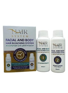 Buy Quick And Easy To Use Facial And body Hair Bleaching Kit in Saudi Arabia