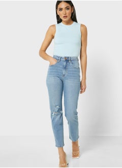 Buy Straight Stretch Jeans in Saudi Arabia