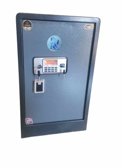 Buy Semi-armored safe Its size is 80 length * 48 width * 42 depth Digital screen 2 key and password An internal shelf for papers and a special drawer Anti-theft alarm device in Egypt