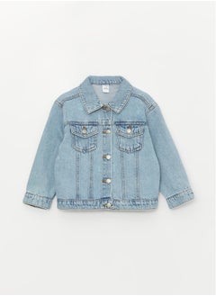 اشتري Long Sleeve Basic Baby Girl Jean Jacket في مصر