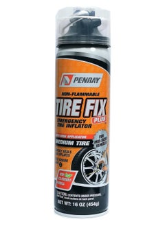 Buy Penray Flat Tire Fix Plus Emergency Tire Inflator With Hose Non Flammable Formula in UAE