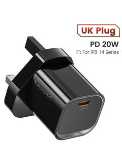 اشتري 20W Type C Adapter Mini PD Series: Fast Charging for Apple and Android Devices في الامارات