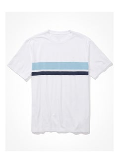 Buy AE Super Soft Striped T-Shirt in Saudi Arabia