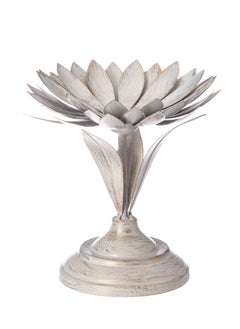 Buy Modern Metal Floral Candle Holder in UAE