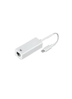 Buy Lightning to Ethernet Adapter, RJ45 Ethernet LAN Network Adapter Cable with 8 Pin Connector Compatible with iPhone 13/12/11/XS/XR/X/8/7/iPad/iPod, Plug and Play, Supports 100Mbps [MFi Certified] in Saudi Arabia