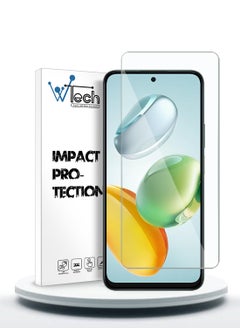 Buy Honor X7c 4G 2024 Premium Series Curved Edges 9H 2.5D Tempered Glass Screen Protector - Clear in UAE