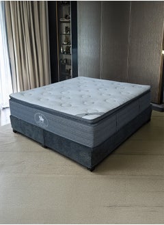 Buy Versailles | Multi Layer Bed Mattress 21 Layers Thickness 40 cm Size Queen - 120x190 cm - Grey in Saudi Arabia