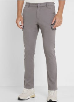 Buy Men Grey Sustainable Cargos in UAE