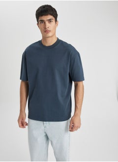 Buy Oversize Fit Crew Neck T-Shirt in UAE