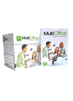 Buy Multi Office White Premium A4 Paper 80gsm 5 Packs [2500 Paper] in Egypt