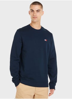 اشتري Badge Crew Neck Sweatshirt في السعودية