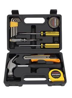 Buy 12-Piece Portable Tool Kit Household Hand Toolbox General Repair Set in UAE