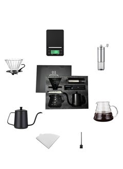 Buy V60 Coffee Maker Drip Coffee Maker Set with Portable Handheld Gift Box in Saudi Arabia