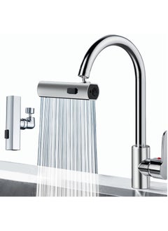 Buy Waterfall Kitchen Faucet,  3 in 1 360°Waterfall Kitchen Faucet, Touch Kitchen Faucet, Faucet Extender for Kitchen Sink, Swivel Waterfall Kitchen Faucet in Saudi Arabia