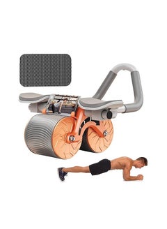 اشتري New with timer Ab Abdominal Exercise Roller Elbow Support abs roller wheel core exercise equipment Automatic Rebound Abdominal Wheel في السعودية