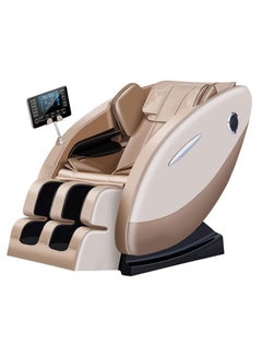 Buy Music Massage Chair Family Fully Automatic Whole Body Electric Multi function Supreme Cabin Sofa-Gold in UAE