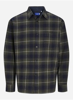 Buy Checked Relaxed Fit Shirt with Patch Pocket in Saudi Arabia