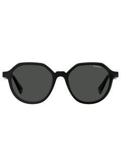 Buy Polarized Round Eyewear Sunglasses PLD 6111/S Black 51 in UAE