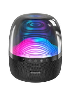 Buy Glazed Colorful Luminous Bluetooth Speaker Suitable for Home and Outdoor Wireless Bluetooth Sound in Saudi Arabia