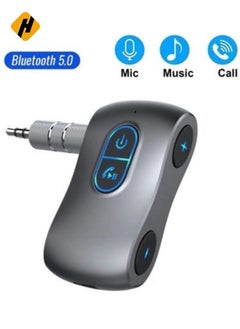 اشتري Aux Blue-Tooth Adapter Car Portable Bluetooth 5.0 استقبال جهاز إرسال الصوت في الامارات