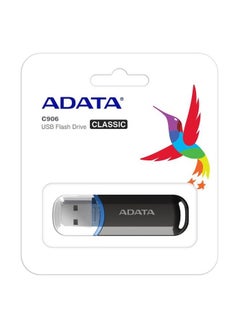 اشتري محرك أقراص فلاش USB صغير الحجم ADATA C906 | 8 جيجا | أسود | نقل بيانات خفيف الوزن وسريع في الامارات