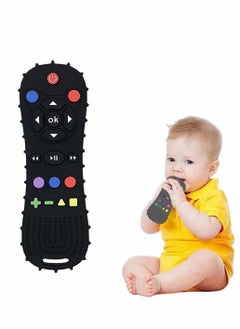 Buy Baby Teether Toy Chew Toy TV Remote Control Shape Teething Relief Baby Toy For Infants in Saudi Arabia