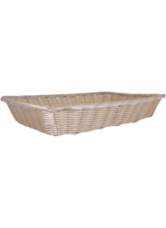 اشتري Rattan Basket, Beige - C03021 في الامارات