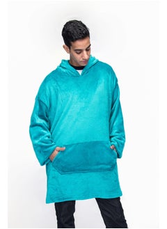 Buy Mintra Oversized Microfiber  Small Size Wearable Blanket light green in Egypt