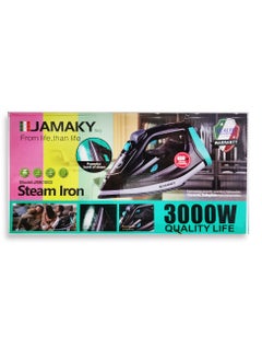 Buy Professional Portable Iron steam 3000W , 480ML Ceramic plate powerful high quality handheld garment steam in Egypt