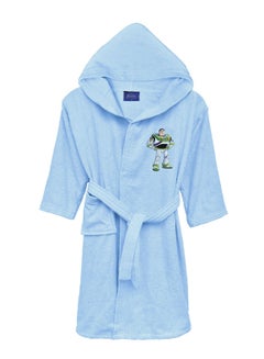 Buy Children's Bathrobe. Banotex 100% Cotton Super Soft and Fast Water Absorption Hooded Bathrobe for Girls and Boys Stylish Design and Attractive Graphics SIZE 8 YEARS in UAE