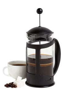 اشتري French Press Coffee Maker Black/Clear 600ml في مصر