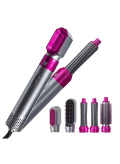 Buy 5 in 1 Curling Wand Hair Styler 5 in 1 Curling ironfor Multiple Hair Types and Styles Set in UAE