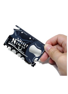 Buy Wallet Ninja Multitool Card 18 in 1 Credit Card Multi-Tool in Egypt