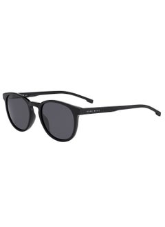 Buy Men Round Sunglasses BOSS 0922/S BLACK 51 in Saudi Arabia