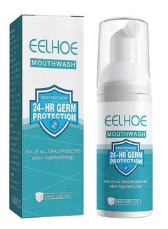 Buy 30ml practical effective anti-moth damage repair professional teeth whitening foam toothpaste toothpaste foam deep cleaning in UAE