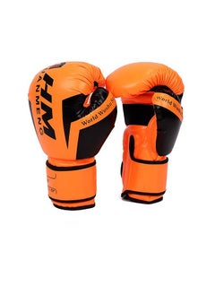 اشتري Boxing Gloves - 6oz 8oz 10oz 12oz - Vegan Leather Gloves for Training Sparring with Waterproof Lining - Breathable Mesh - Hand Protection في الامارات