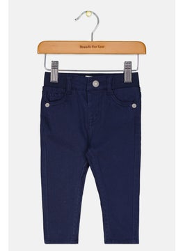 اشتري Toddlers Boy Plain Pants, Navy Blue في الامارات