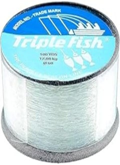 اشتري Triple Fish Fishing Line, 0.60 mm, 100 m White في مصر