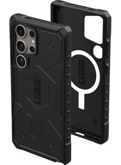 Buy UAG Pathfinder Pro MagSafe for Samsung Galaxy S24 ULTRA Case Cover [18 Feet Drop Tested] - Black in UAE