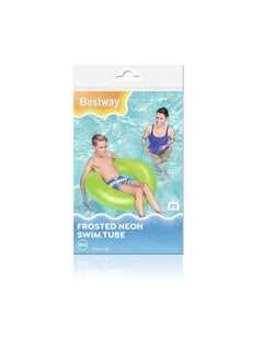 Buy Bestway 91cm Frosted Neon Swim Tube#36025 in Saudi Arabia