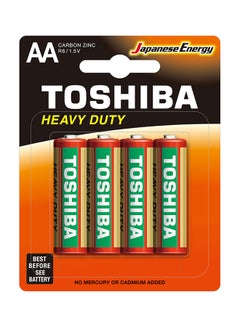 اشتري Heavy Duty R 06 AA Battery  4 Pieces في الامارات