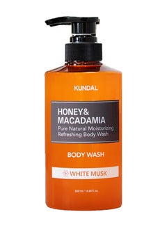اشتري Honey & Macadamia Pure Natural Moisturizing Refreshing Body Wash White Musk في الامارات