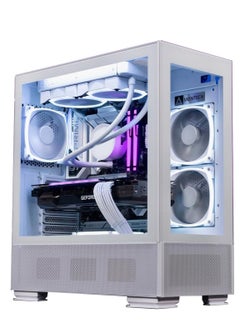 Buy Neo White Gaming PC - Intel Core i7-12700F Desktop Processor, 12 Cores, 20 Threads, DDR5 32GB (2*16) 6000MHz Ram, Nvidia GeForce RTX 4070Ti Super OC Edition 16GB GDDR6X GPU, 2TB NVMe M.2 SSD, 3 Fan AIO Liquid Cooler, 750W Standard Power Supply, Windows11Pro|Wi-Fi in UAE