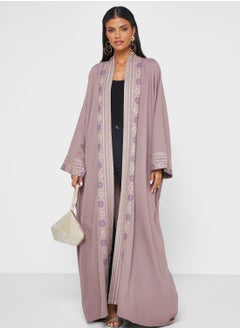 اشتري Embroidered Cape Sleeve Abaya في السعودية