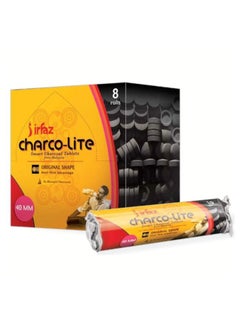 Buy 80 Peice Charcol Tablets Quick Ignite  Bakhoor Charcoal -40MM in UAE